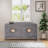 Jarae 55 Inch Gray Mango Wood Sideboard Buffet Cabinet Console