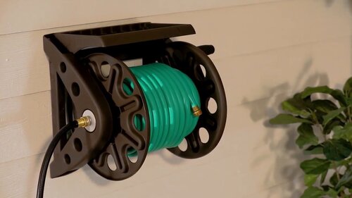 Liberty Garden Products Plastic Wall Hose Reel & Reviews