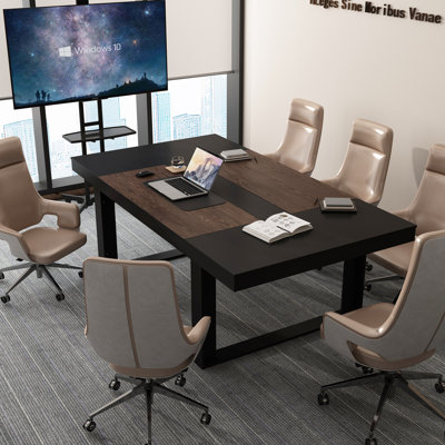 Brisbane Rectangular Conference Table by Wrought Studio