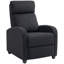Fauteuil inclinable rembourré Lambros