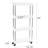 34'' H x 15.75'' W Utility Cart with Wheels