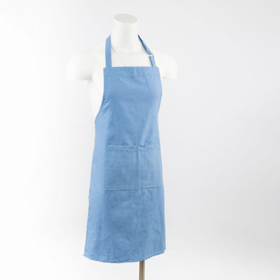 Premium Solid Cotton Bib Apron