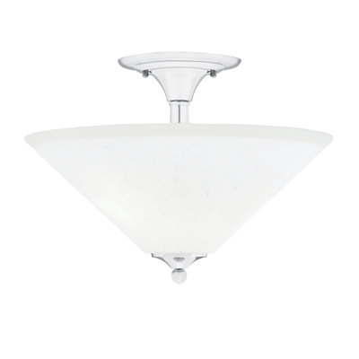 Mannheim Semi-Flush 2 Bulbs With Glass