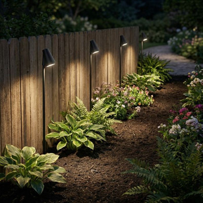 Matte Black Aluminium Pathway Light