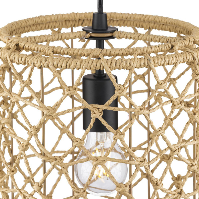 Luminaire suspendu cylindrique à 1 lumière Eimi