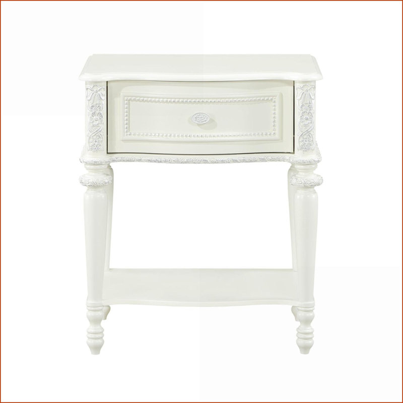 Table de chevet 1 tiroir Ivory Floral