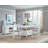 Aronoff Extendable Pine Solid Wood Base Dining Table