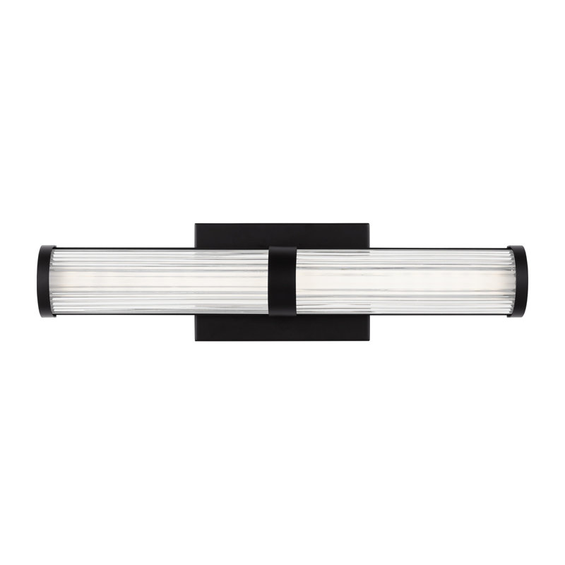 Dimmable LED Vanity Light, Midnight Black, 18 W, 19"H x 4.8"W x 2.8"D