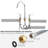 2-Handle High Arc Widespread Roman Tub Faucet-101503075