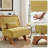 Drayk 90''W 3-Piece Upholstered Modular Sofa With Solid Wood Base and Pillows-1102136792