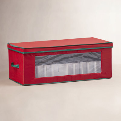 Maye 36 Piece Holiday Ornament Chest