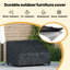Outdoor Patio Bench Cover