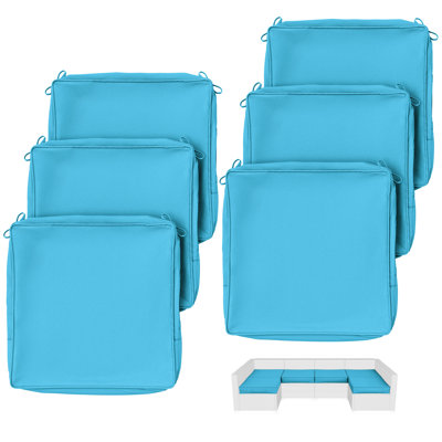Outdoor Cushion Covers 22X22x3 Outdoor Seat Cushion Covers, Covers Only