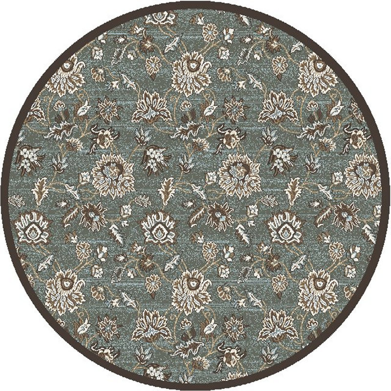 Tapis vert clair Sandy Springs, Rond 7 pi 10 po