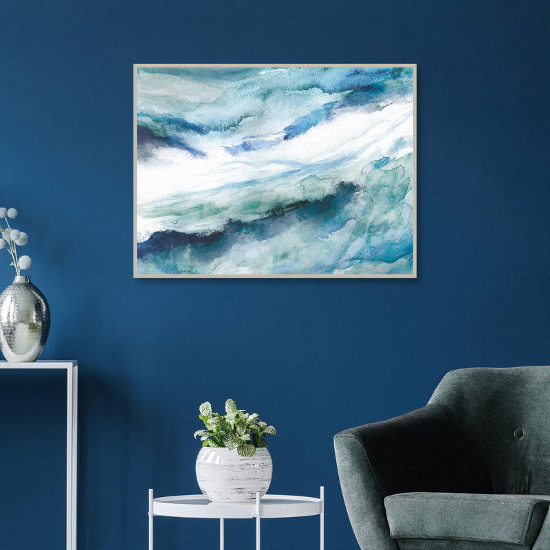«Ocean Breeze» par Willowbrook, art mural encadré