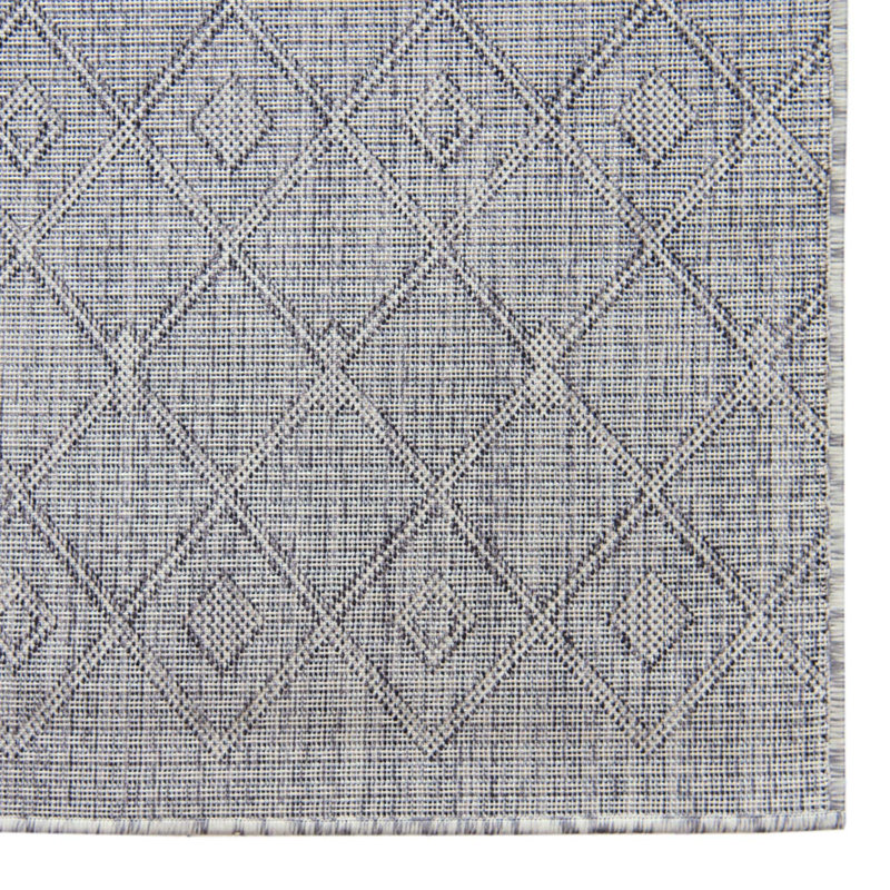 Jaylah Geometric Indoor / Outdoor Rug, Square 5'3"