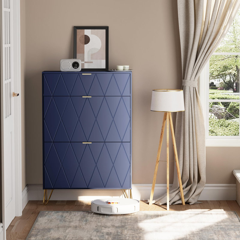 Allex 16 Pair Flip Down Shoe Storage
