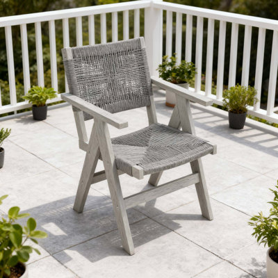 Méridienne de couleur gris clair, adaptée à toutes les saisons: Méridienne d'extérieur, fabriquée en matériau robuste HANPS, équipée de 304 accessoires en acier inoxydable.