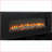 Electric Fireplace, 48 Inch Curved Front with Multi-Color Flame/Ember Bed &amp; Remote | Wall Mount | Electric