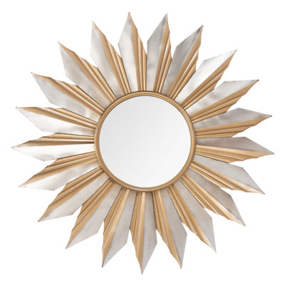 Vegard Metal Flat Wall Mirror