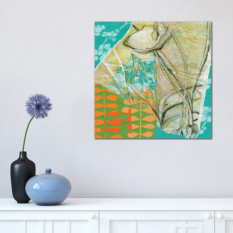 Spring by Pamela Staker - Painting on Canvas, Wrapped Canvas, 45.72 cm H x 45.72 cm W x 1.91 cm D