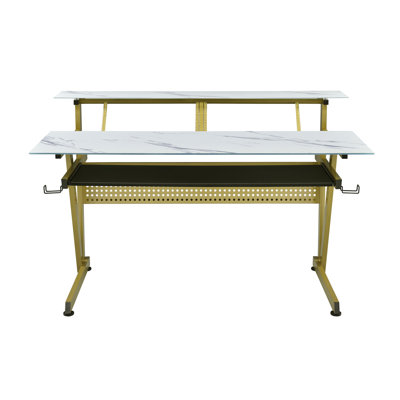 Metal Base Executive Desk