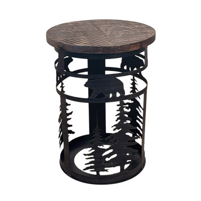 Table de bout en fer KODIAK