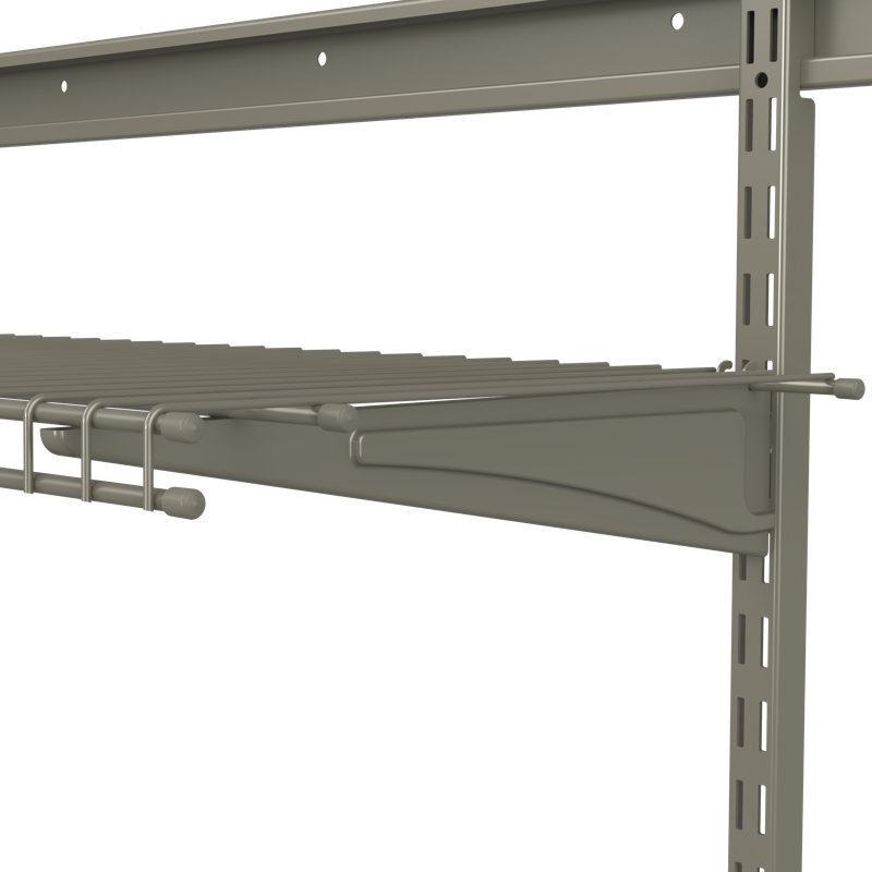 Support pour tablette ClosetMaid ShelfTrack, Nickel