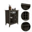 Armoire de bar Essential, une tablette ouverte, six supports à vin intégrés, un tiroir-1089717974
