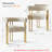  Desai 18" Seat Height Upholstered Chenille Dining Chair (Set of 6)-123185439