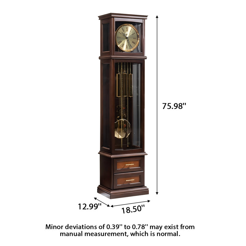 Horloge sur pied 75,98 po