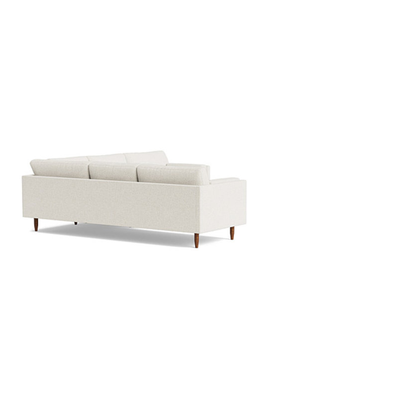 Skinny Fat Sectional, Performance Weave - Natural, Left Hand Facing