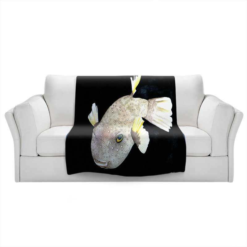  Couverture Deep Sea Life, 68 po x 80 po
