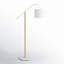 Lampe sur pied arquée 61 po Damia
