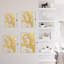 Décoration murale en métal, décoration murale moderne abstraite de Vénus-94207817-94207816