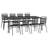 Aieesha Rectangular 8 - Person Dining Set-1329941846