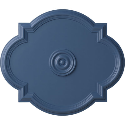 24"W x 20 1/2"H x 1 1/8"P Waltz Ceiling Medallion (Fits Canopies up to 5 1/4")