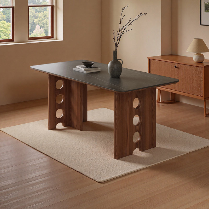 Table de salle à manger de luxe Premium Light, H 29,52 po x L 62,99 po x l 31,49 po