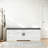 2-Tier Storage Bench, Farmhouse Shoe Bench With Padded Seat Cushion, Entryway Bench With 2 Barn Doors & 2 Adjustable Shelves, 13.75" D X 39.4" W X 17.72" H, For Entryway, Bedroom, Living Room, White