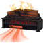 Country Living Infrared Electric Log Set Heater - Faux Logs Insert with Flickering Flames