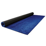 Poindexter Solid Color Machine Tufted Polypropylene Indoor / Outdoor in Blue