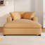 Méridienne surdimensionnée Mirod - tissu doux, assemblage facile, structure durable avec pieds en bois massif-667745777