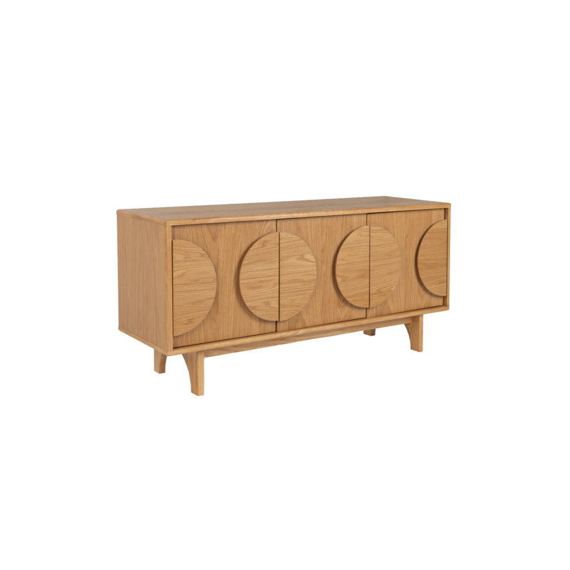 Groove 47'' Sideboard, Natural Oak