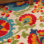 Tapis intérieur/extérieur Bernia floral ivoire/rouge/vert-29264724