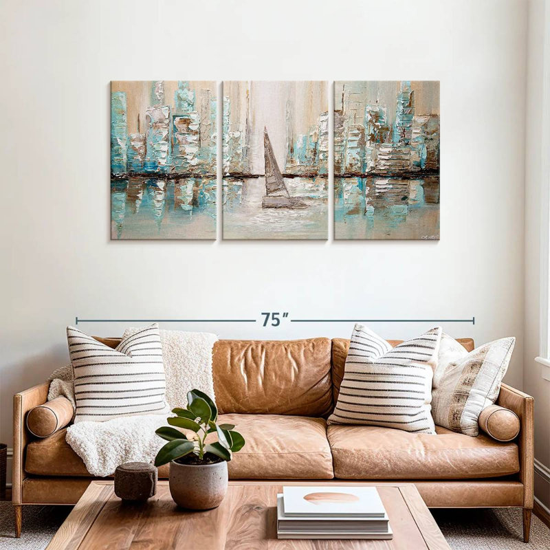 Drifting tranquility i Aletra, 30" H x 62" W