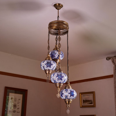 Karlie 4 - Light Cluster Globe Pendant