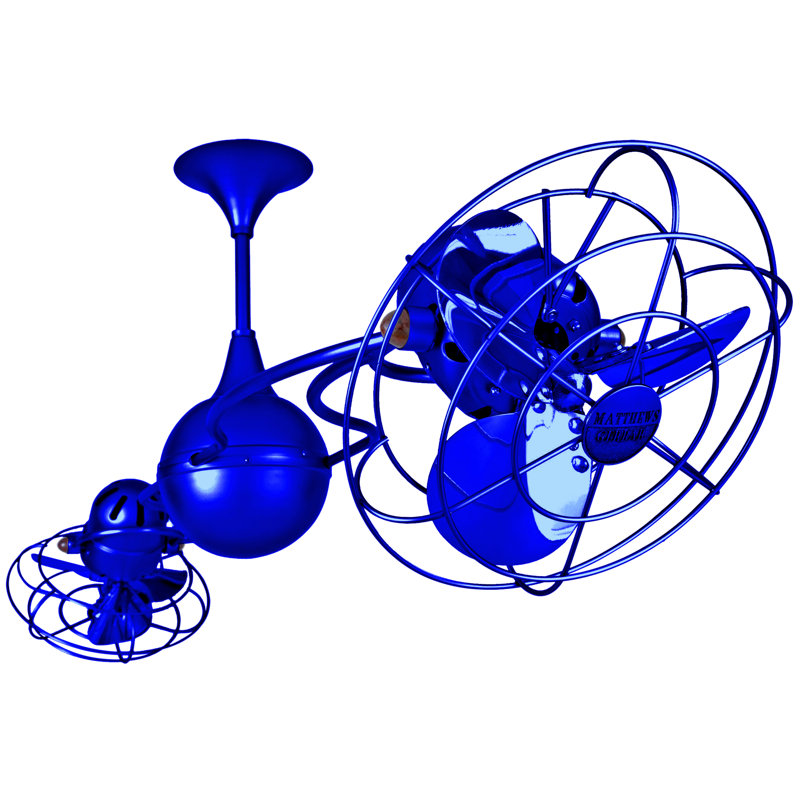 Italo Ventania Downrod Ceiling Fan, Safira