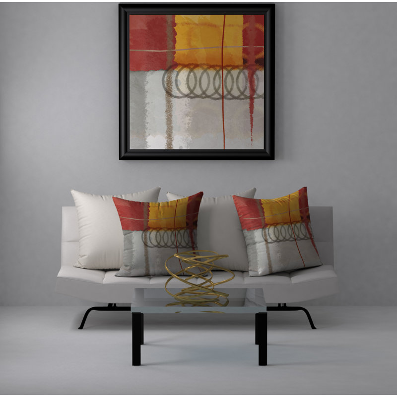  Housse de coussin carré et insert, 18" x 18"