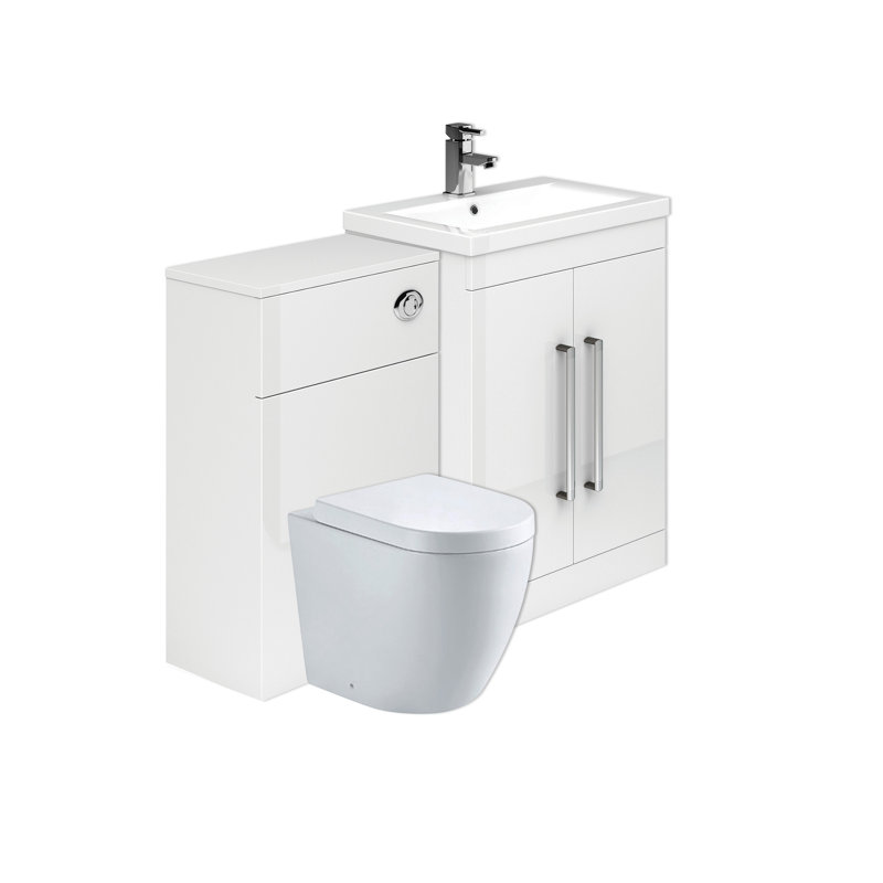 Whitfield Bathroom Vanity with Glass Basin