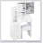 Compact 29.2-Inch Vanity Table With LED Mirror, Power Station, And Hair Dryer Bracket For Small Bedrooms-1194500399